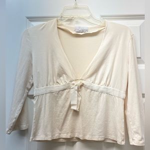 Vintage Prada babydoll top